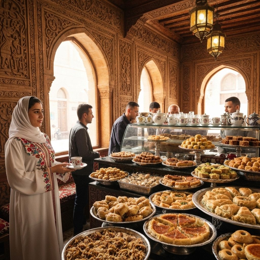 المقاهي والحلويات